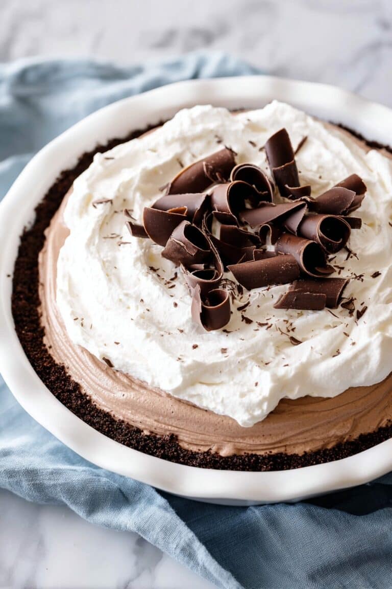 French Silk Pie with Oreo Crust Recipe