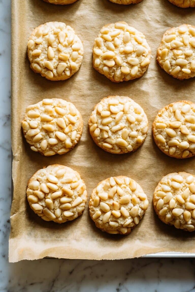 Chewy Italian Pignoli Cookies Recipe