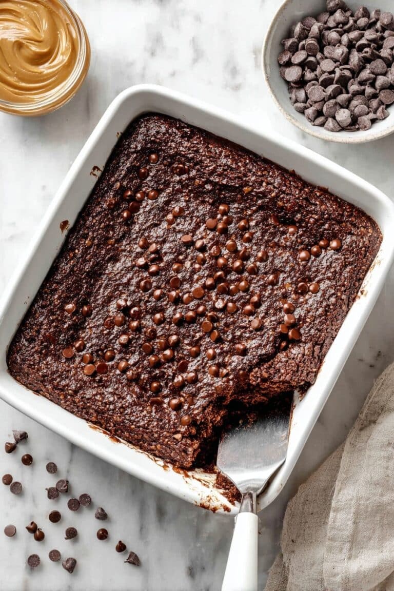 Chocolate Brownie Oatmeal Bake Recipe