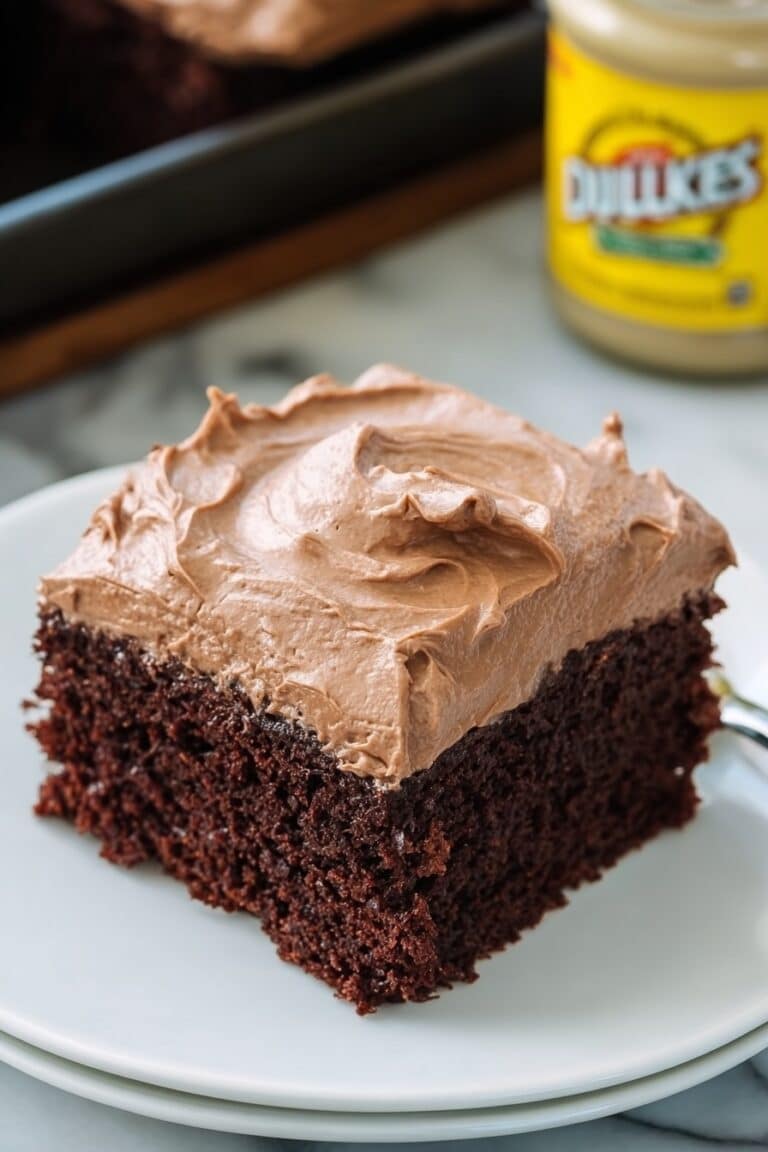 Decadent Chocolate Mayonnaise Sheet Cake Recipe