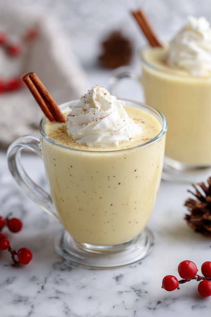 Homemade Creamy Eggnog Recipe