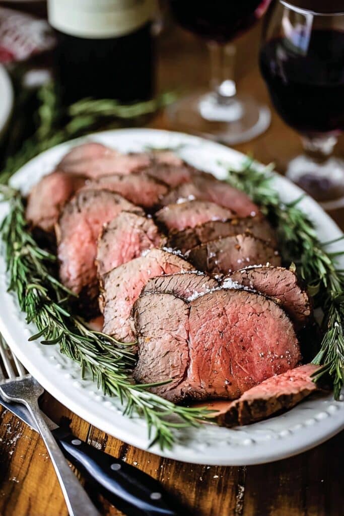 Beef Tenderloin with Red Wine Sauce Recipe