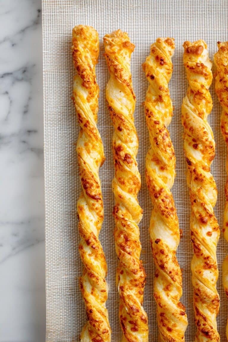 Cheese Straws Recipe for Crispy Savory Snacks Recipe