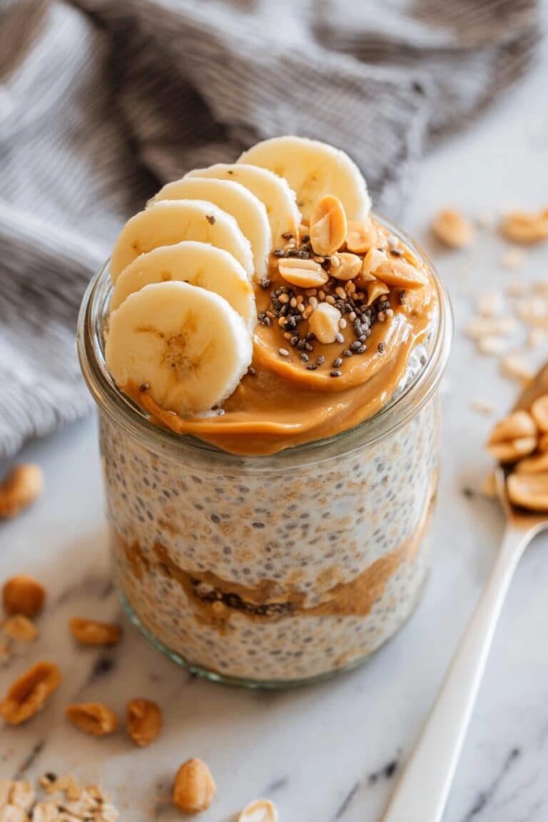 Protein Overnight Oats with Banana Recipe