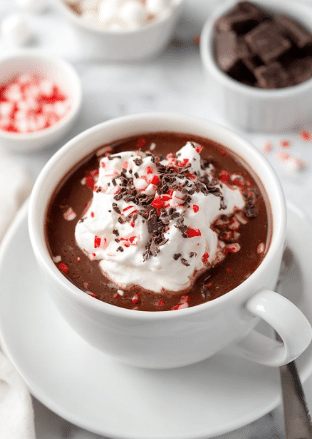 Creamy Homemade Hot Chocolate Recipe