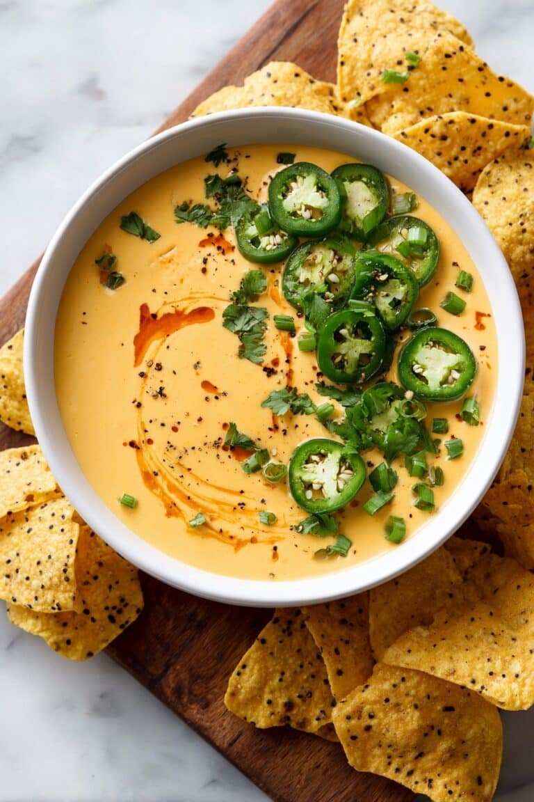 Vegan Butternut Squash Jalapeno Queso Recipe