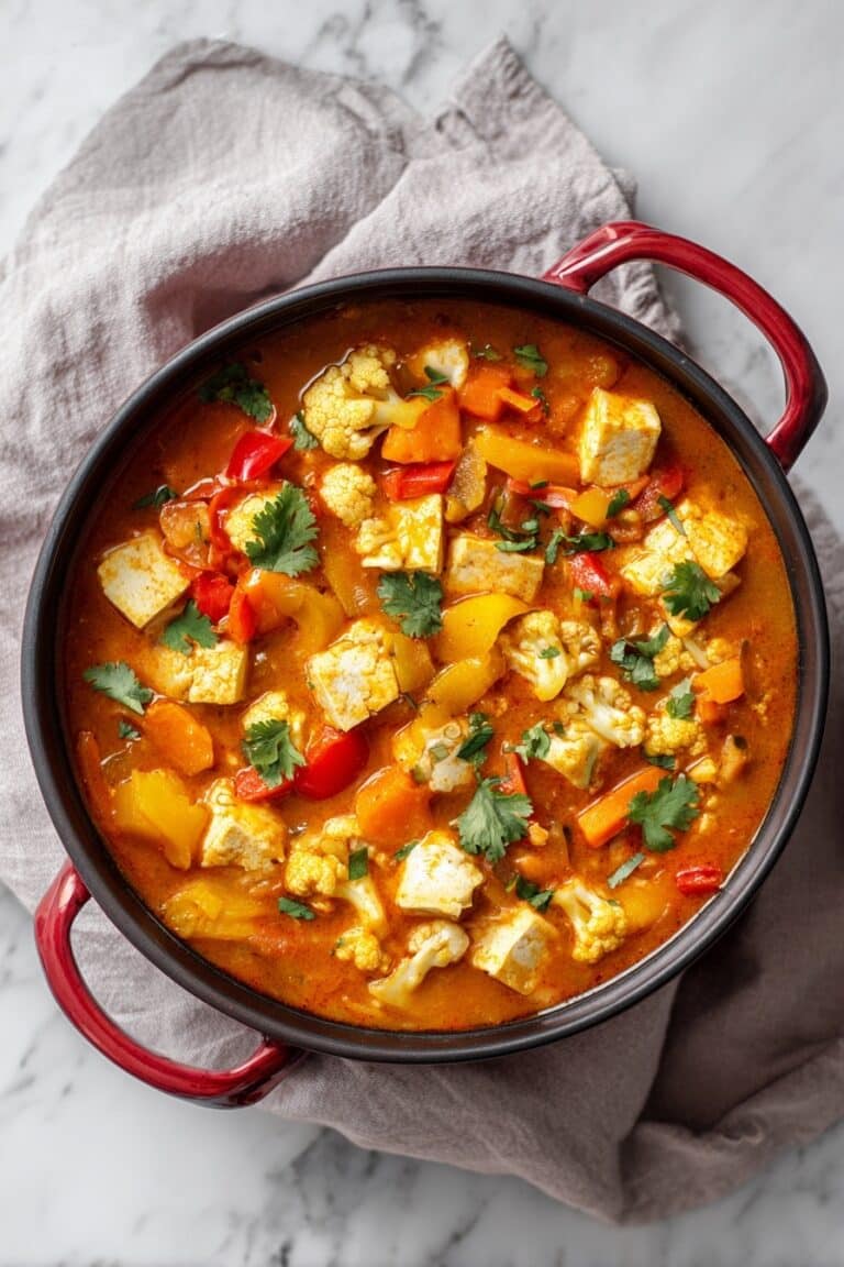 Creamy Vegetarian Tofu Curry Recipe