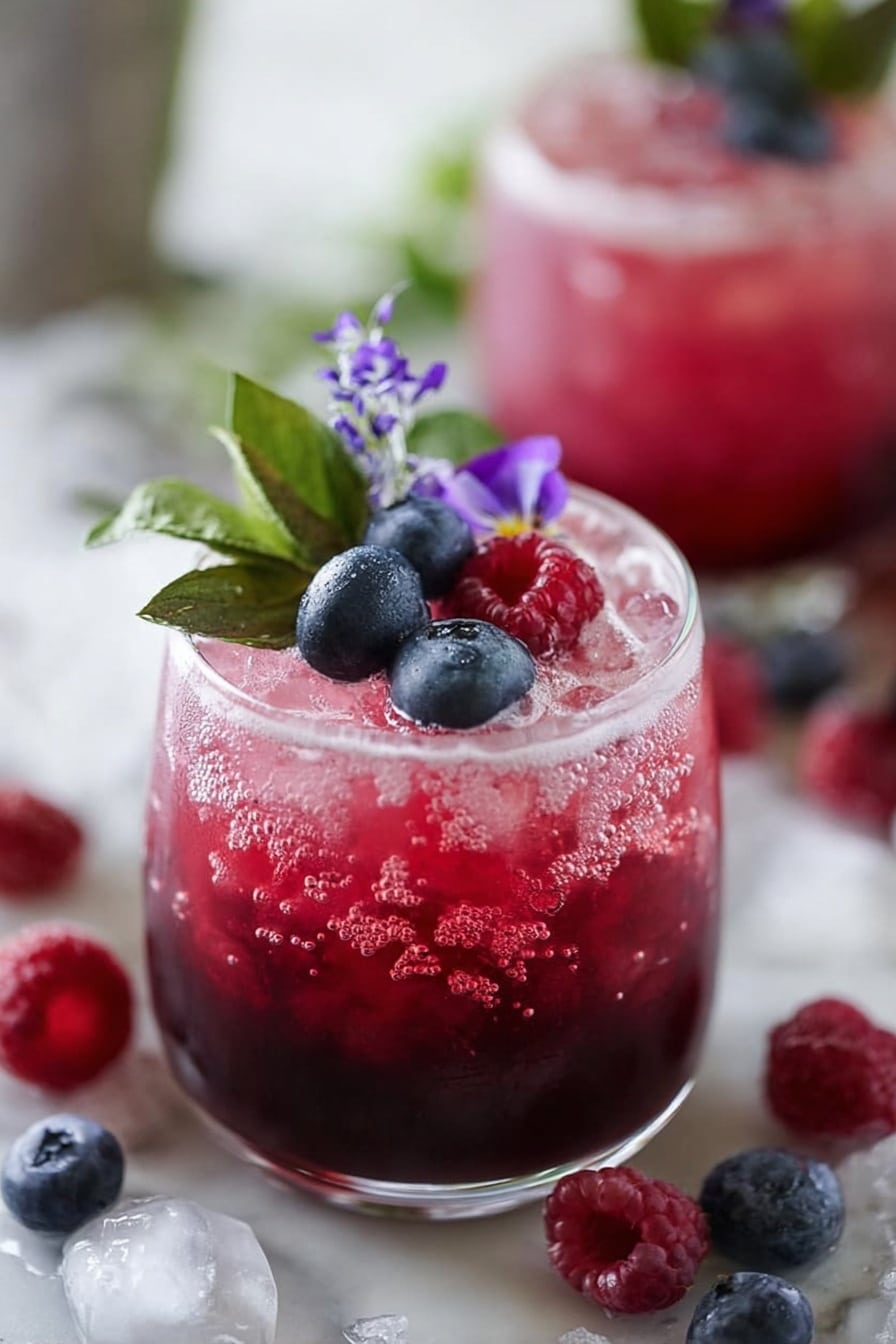 Honey Berry Kombucha Smash Recipe