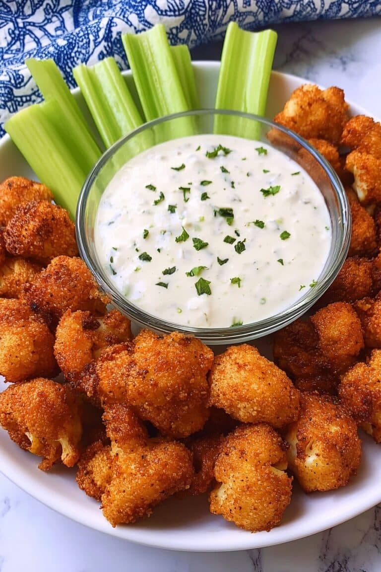 Vegan Cauliflower Buffalo Wings Recipe