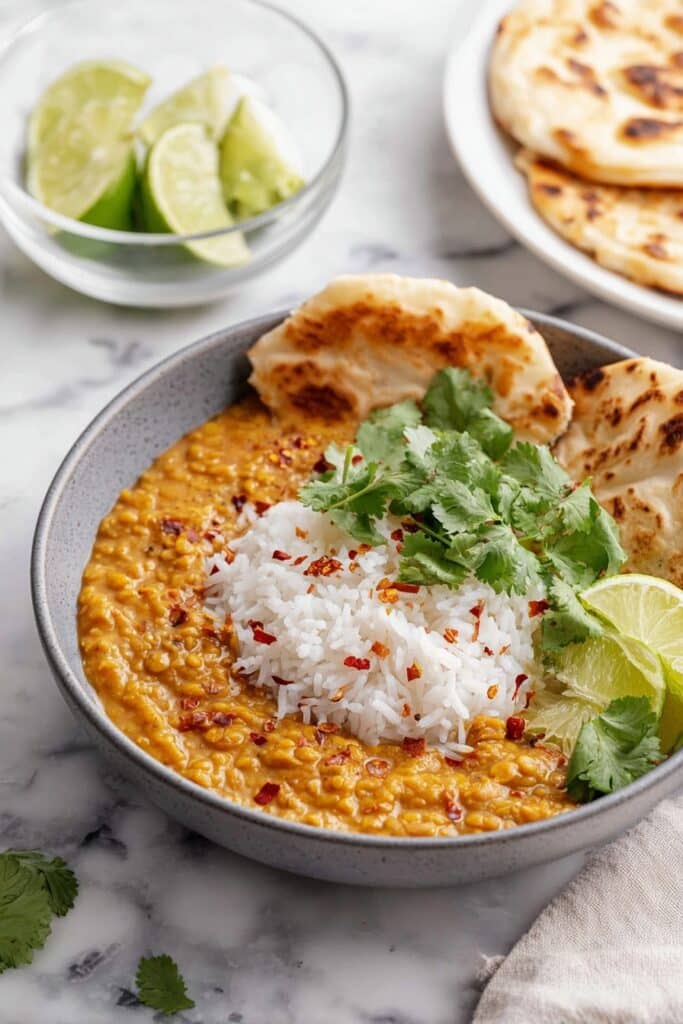 Vegan Red Lentil Curry Recipe