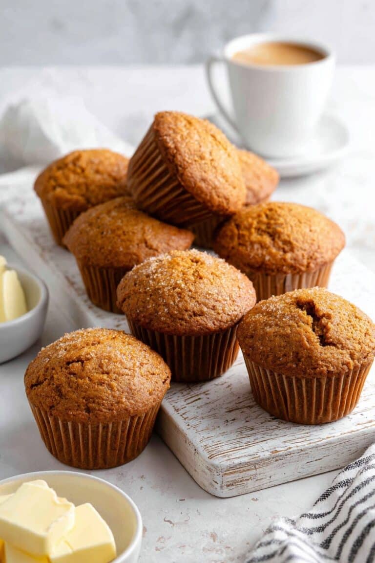 Healthy Bran Muffins with Whole Grains Recipe
