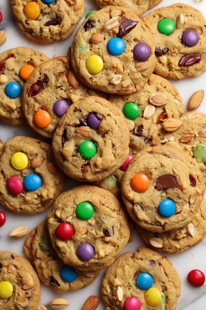 Trail Mix Peanut Butter Cookies Recipe