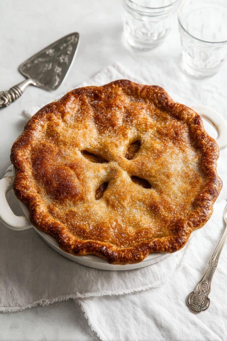 Classic Apple Pie with Flaky Crust Recipe