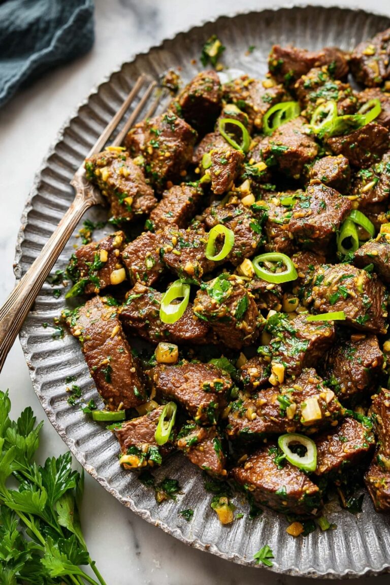 Garlic Butter Steak Bites Recipe