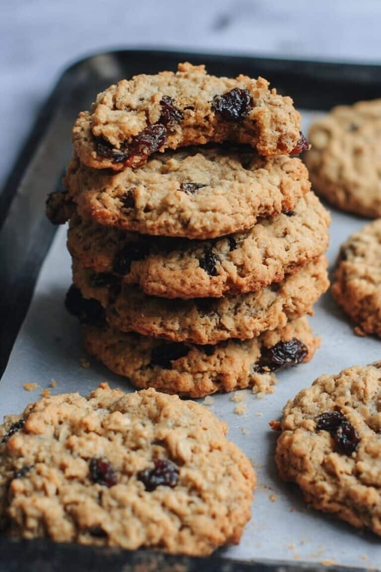 Chewy Oatmeal Raisin Cookies Recipe