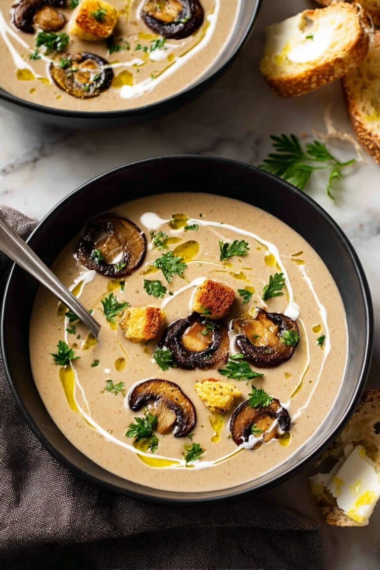 Creamy Mushroom Soup Recipe
