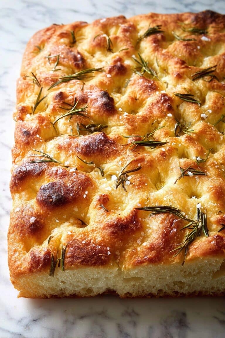 Easy Homemade Focaccia Bread Recipe