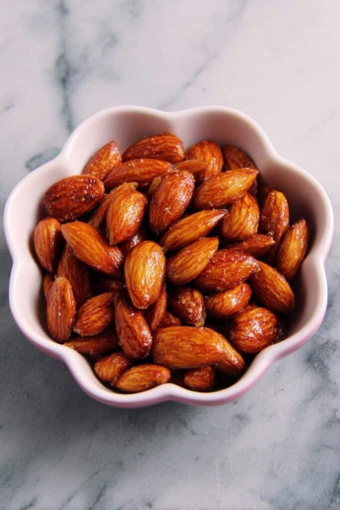 Spicy Roasted Almonds Recipe