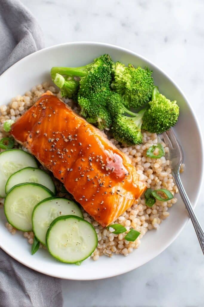 Maple Glazed Salmon Bake Recipe