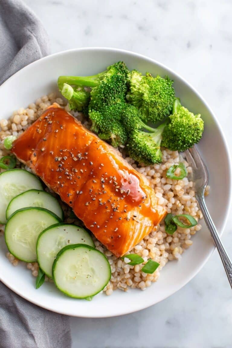 Maple Glazed Salmon Bake Recipe