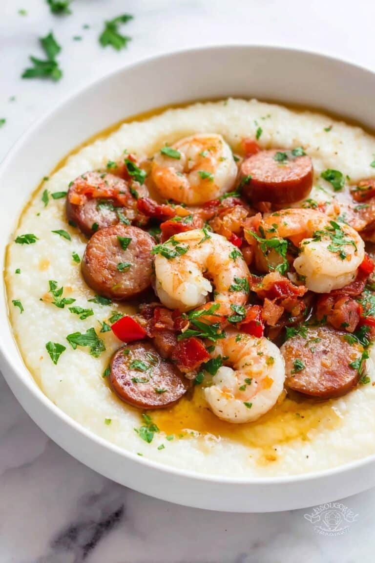 Spicy Cajun Shrimp and Grits Recipe