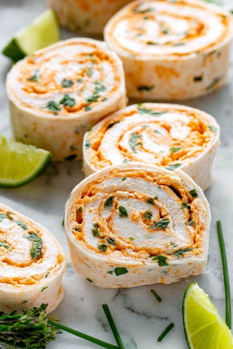 Buffalo Chicken Pinwheels Recipe