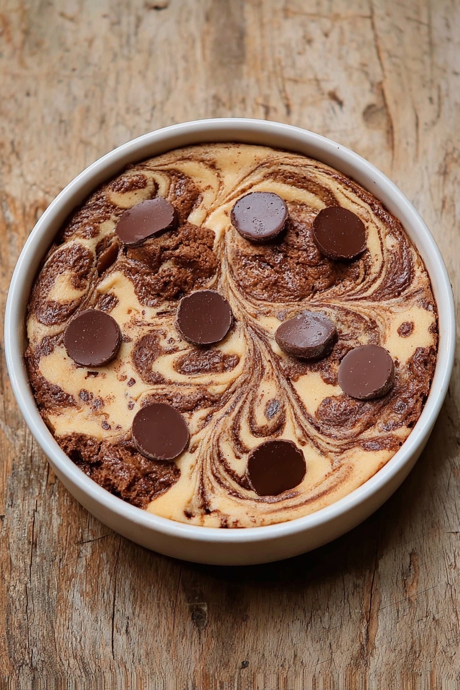 Chocolate Peanut Butter Baked Oatmeal Recipe