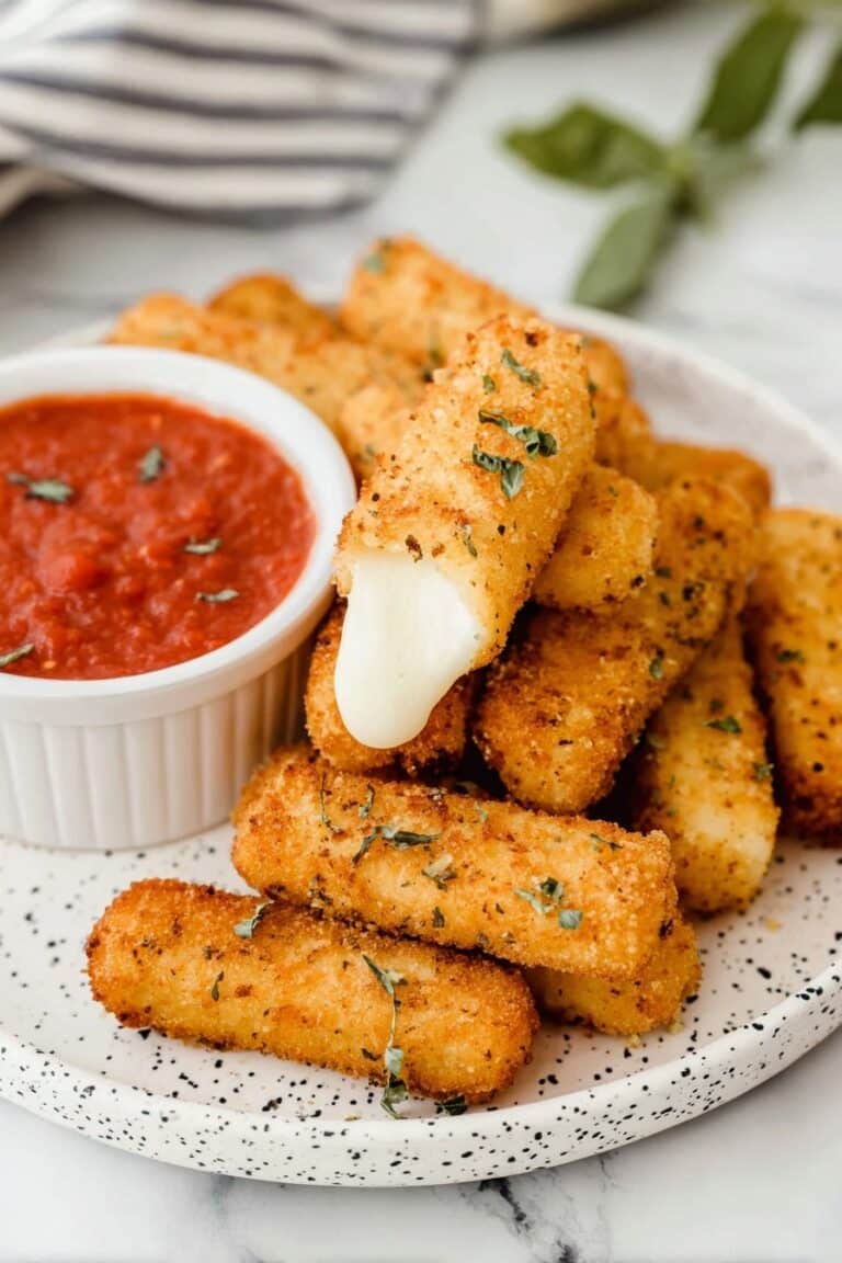 Homemade Mozzarella Sticks Recipe