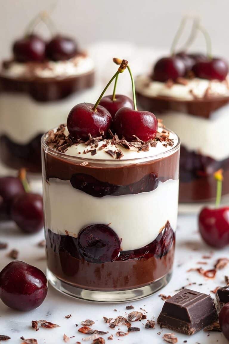 Vegan Black Forest Dessert Cups Recipe