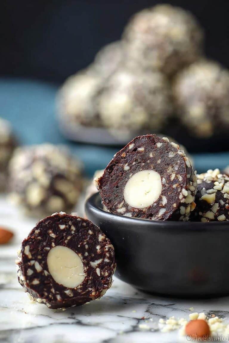 Chocolate Orange Hazelnut Truffles Recipe